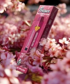 Pressure Extracts Pink Cherry Blossom