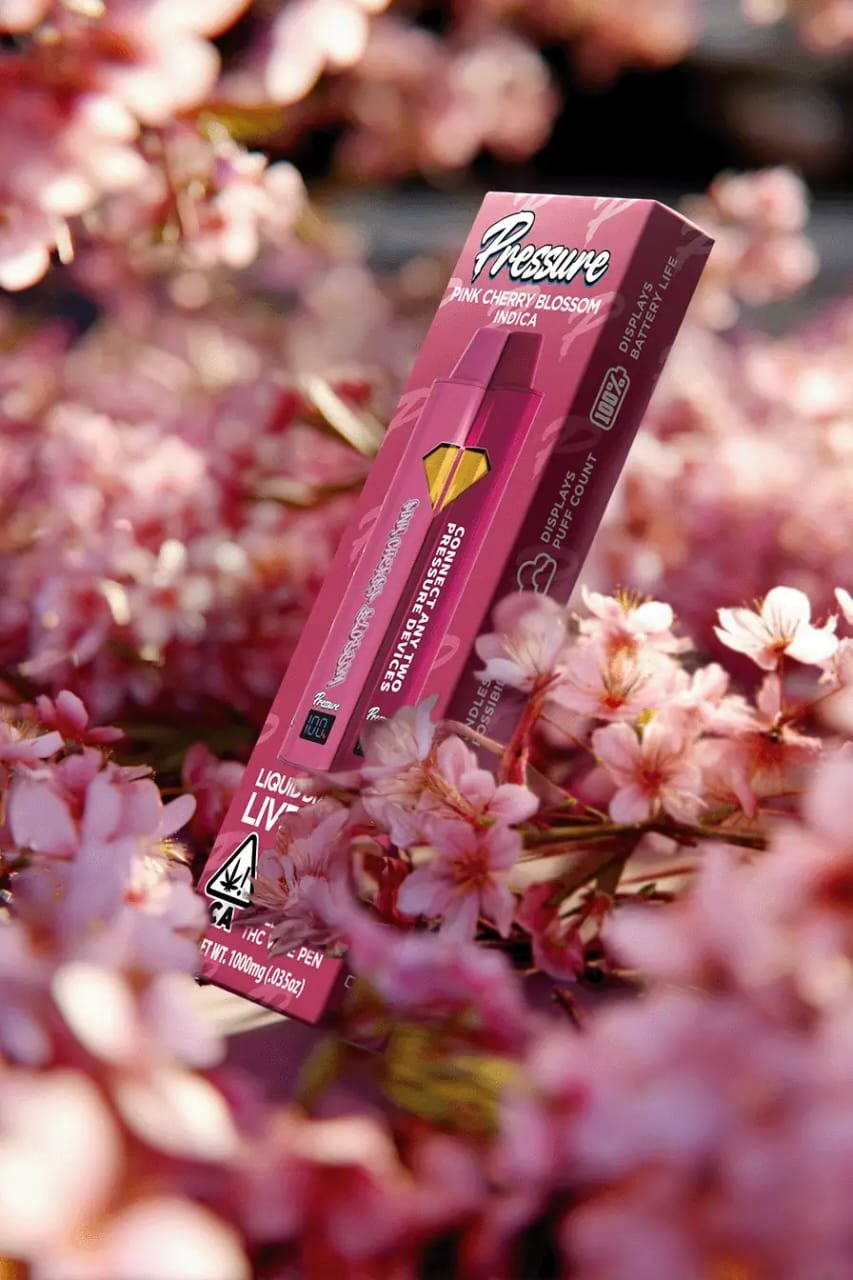 Pressure Extracts Pink Cherry Blossom Pressure Extracts Pink Cherry Blossom